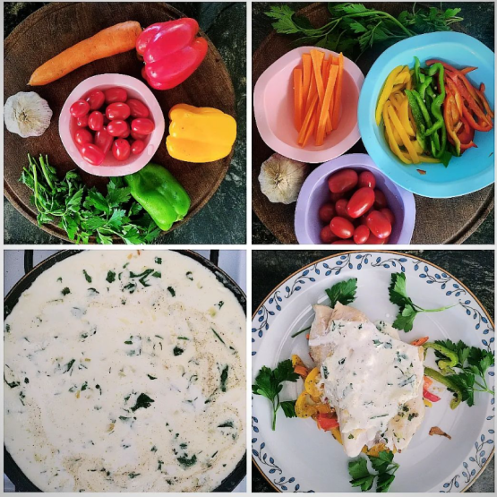 Imagen de distintos platillos saludables