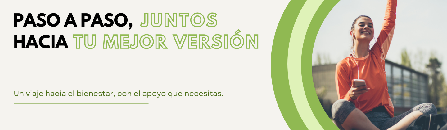 Banner de paso a paso hacia tu mejor versión