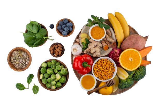 Imagen de comidas saludables